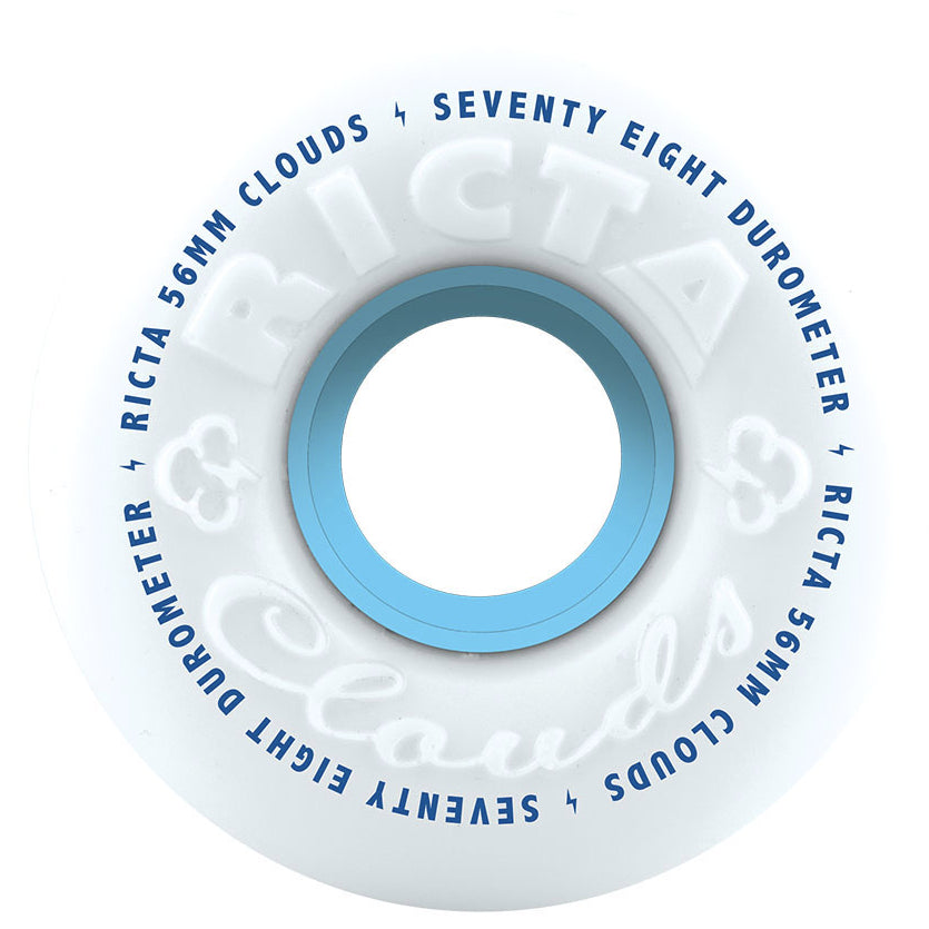 RICTA CLOUDS WHITE/BLUE 78A 56MM