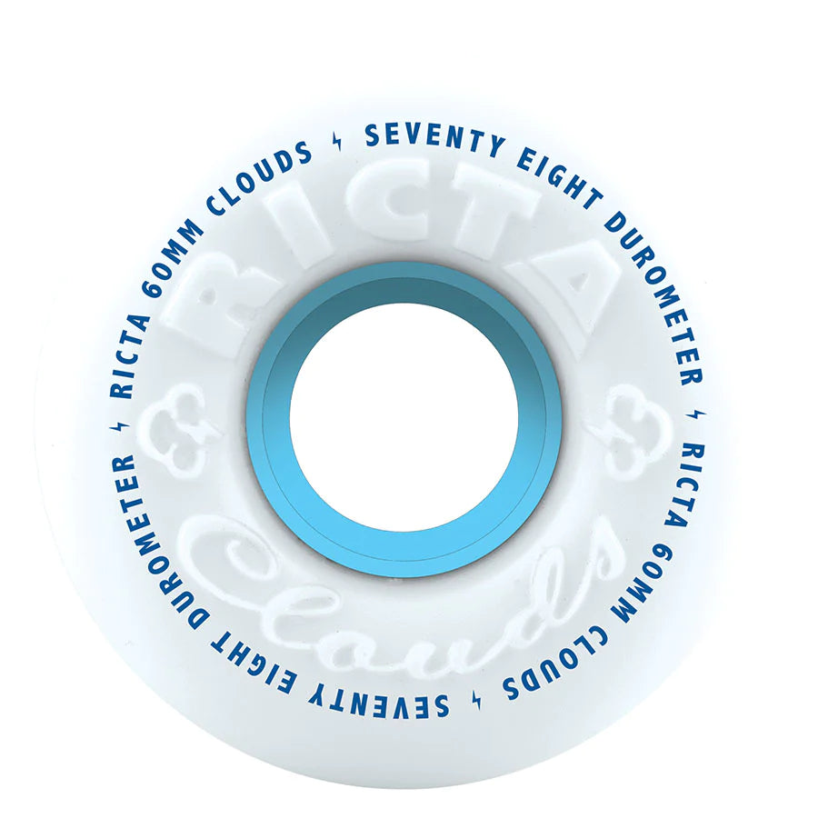 RICTA CLOUDS WHITE/BLUE 78A 60MM