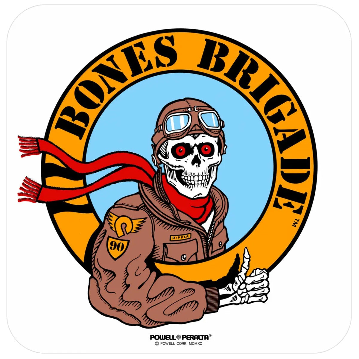 POWELL PERALTA RIPPER PILOT STICKER