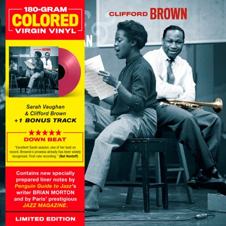 Sarah Vaughan & Clifford Brown -Colored Vinyl-
