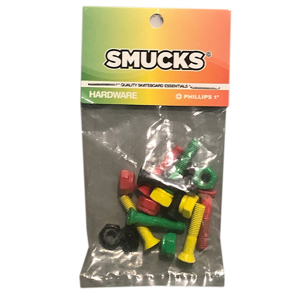 SMUCKS RASTA PHILLIPS HEAD HARDWARE 1 INCH