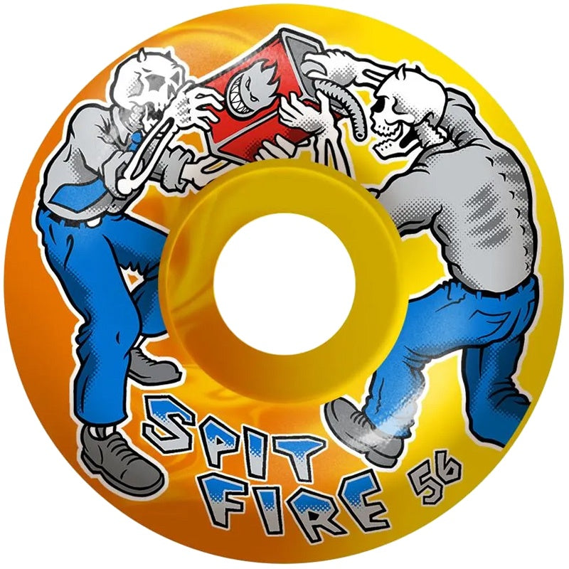 SPITFIRE TEAM CLASSIC SWIRL ORANGE/YELLOW 99D 56MM