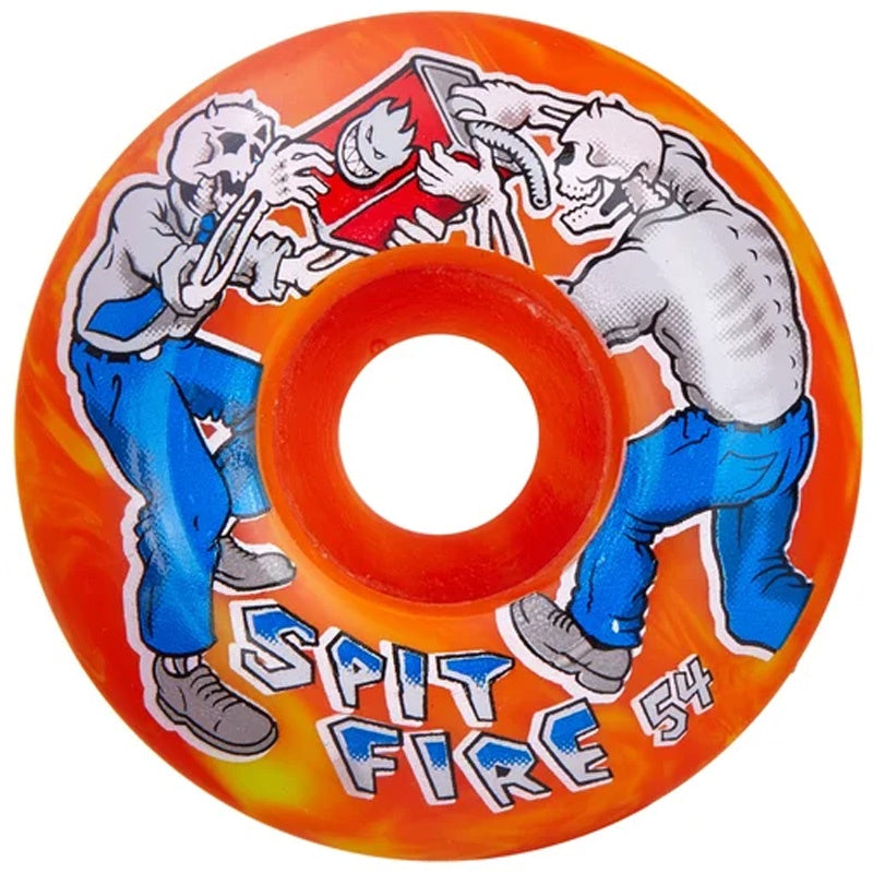 SPITFIRE TEAM CLASSIC SWIRL ORANGE/YELLOW 99D 54MM