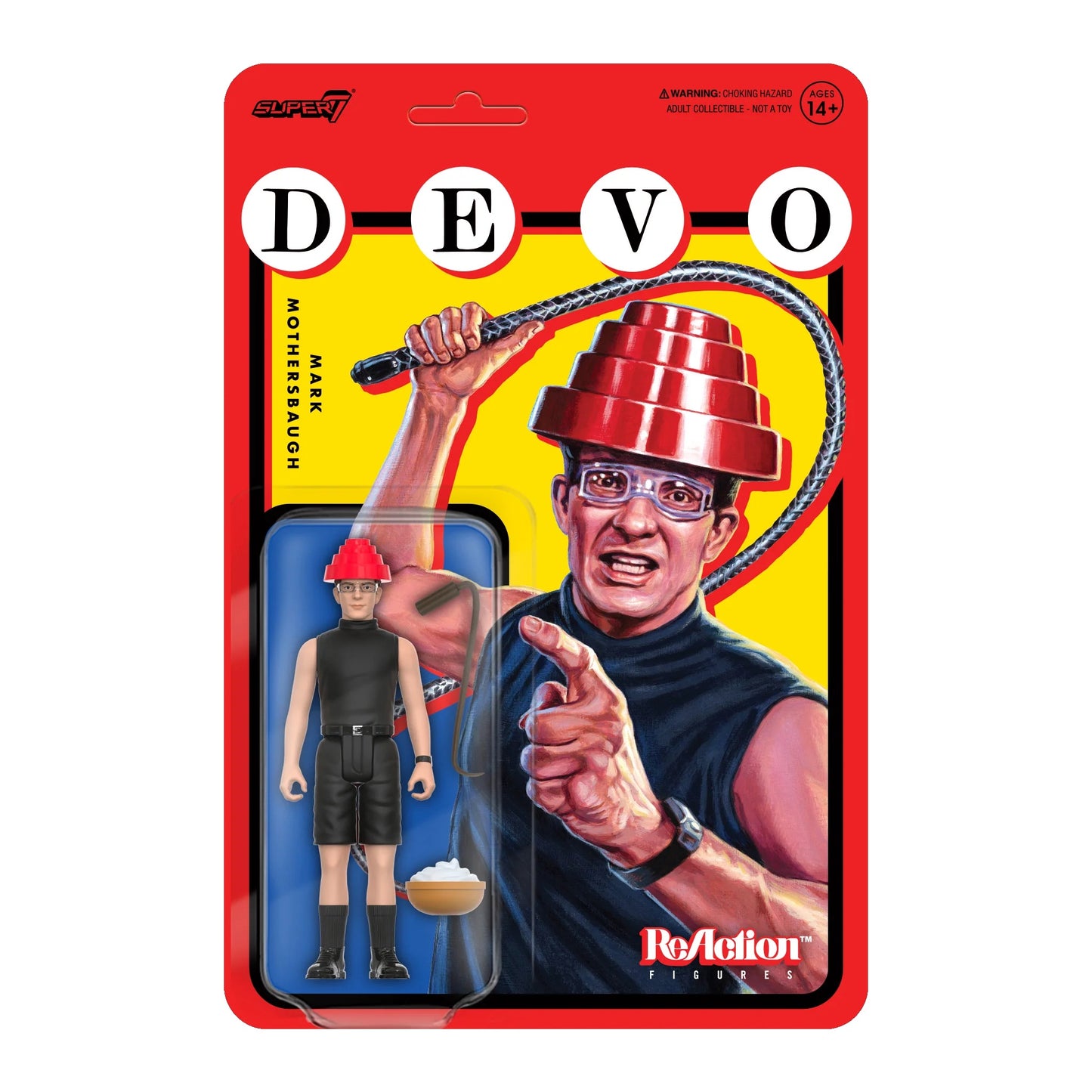 SUPER7 DEVO REACTION FIGURE WHIP IT