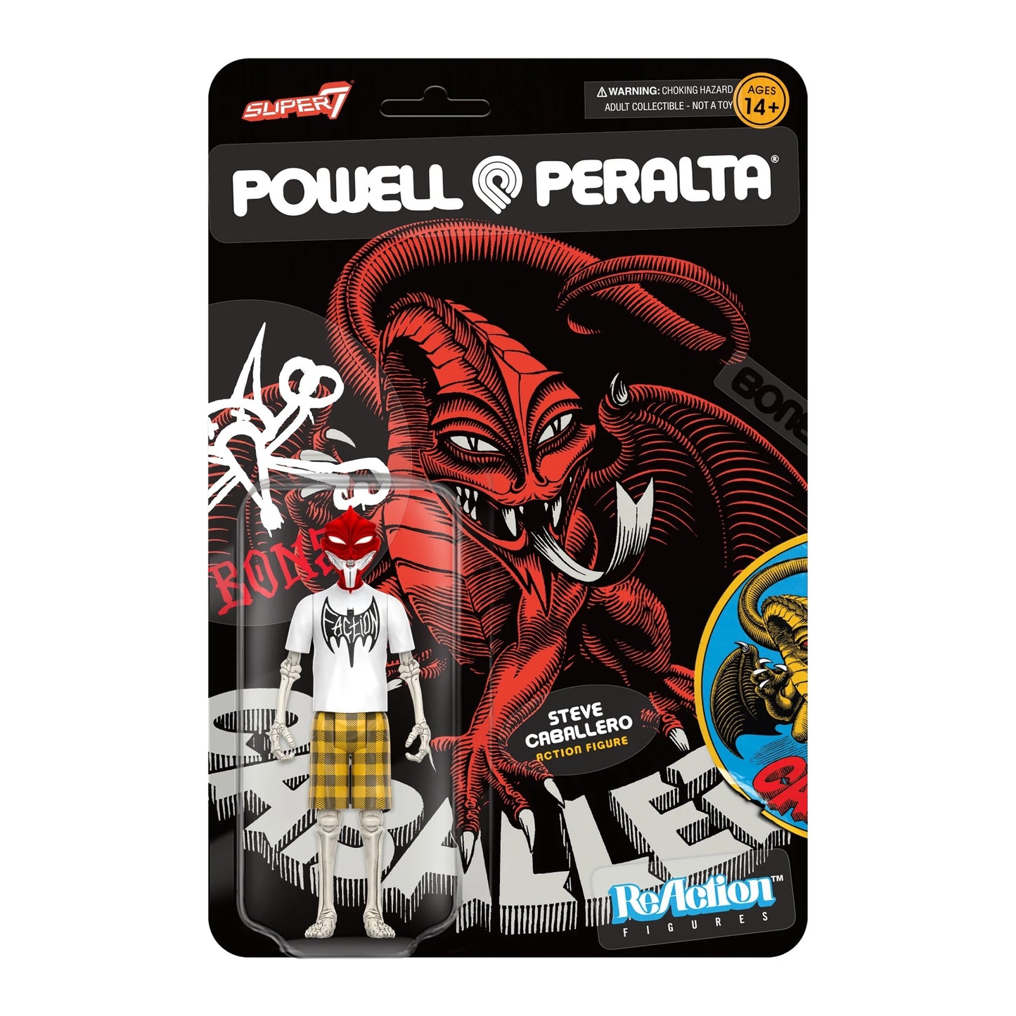 SUPER7 REACTION FIGURE W2 CABALLERO