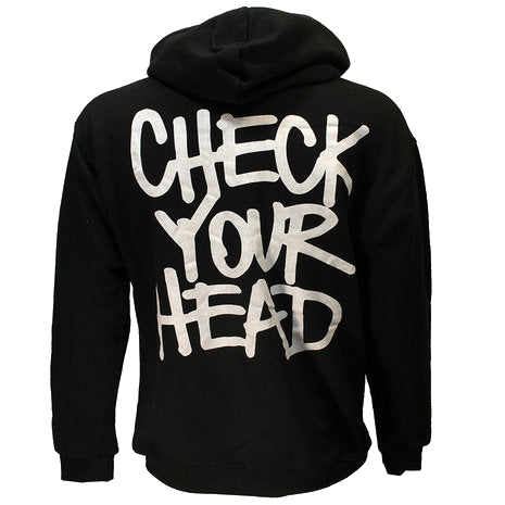 BEASTIE BOYS CHECK YOUR HEAD HOODED SWEATER BLACK