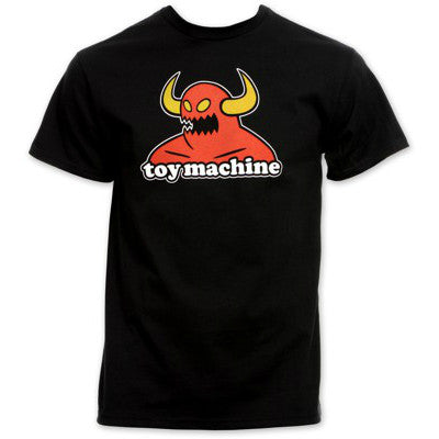 TOY MACHINE MONSTER T-SHIRT BLACK - Skateboards Amsterdam - 2