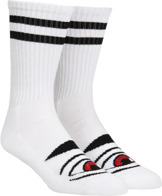 TOY MACHINE SECT EYE III SOCK WHITE - Skateboards Amsterdam - 2