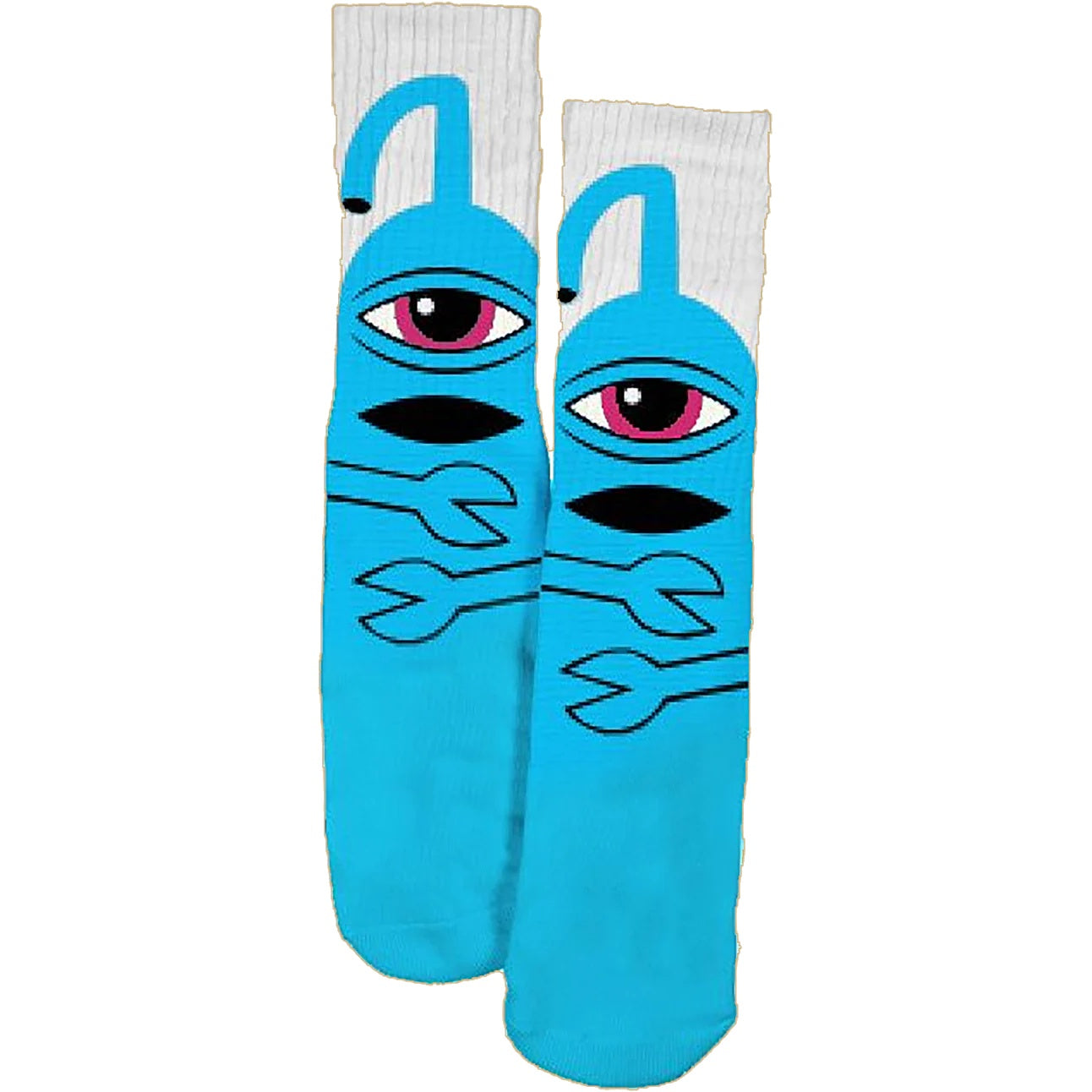 TOY MACHINE SECT HUG SOCK SKY