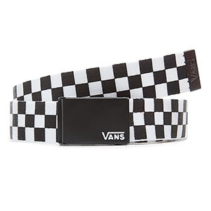 VANS DEPPSTER II WEB BELT BLACK/WHITE CHECKERBOARD