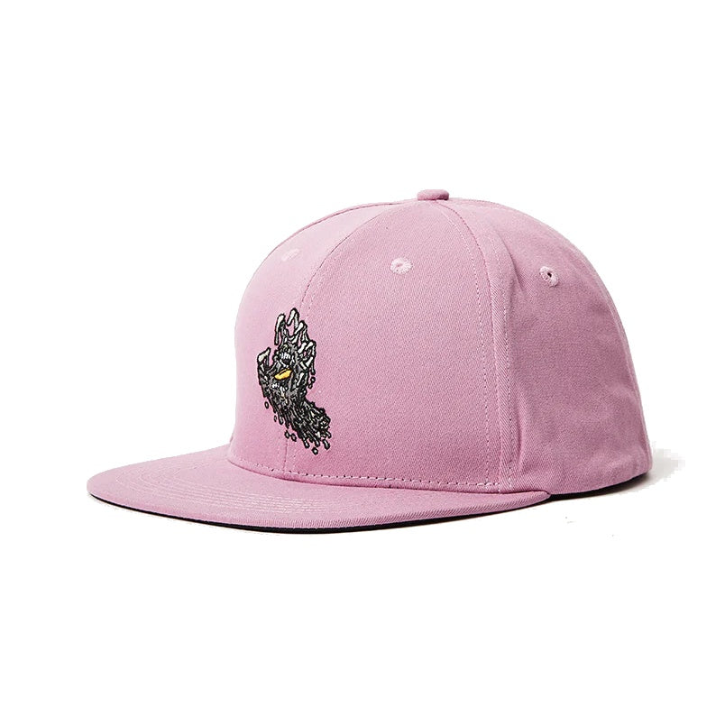 SANTA CRUZ MELTING HAND SNAPBACK DUSTY ROSE