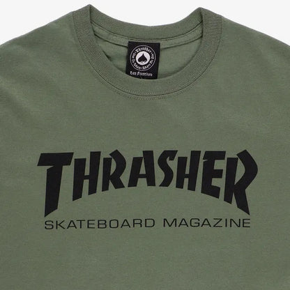 THRASHER SKATE MAG T-SHIRT ARMY