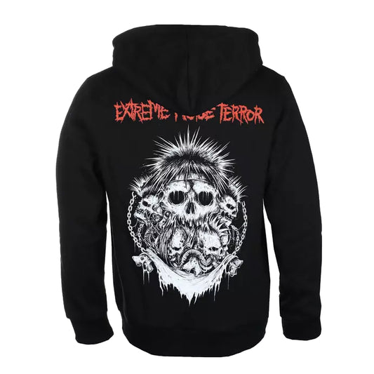 EXTREME NOISE TERROR LOGO HOODED SWEATER