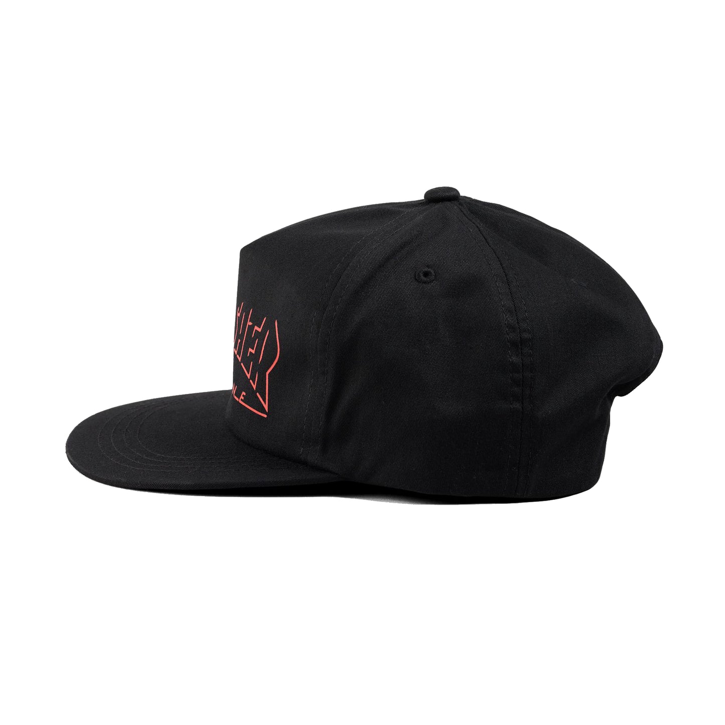 THRASHER SHADOW MAG SNAPBACK BLACK
