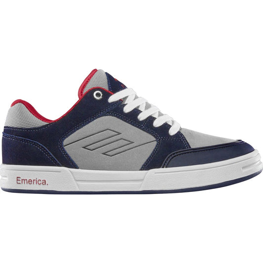 EMERICA HERITIC NAVY/GREY/RED