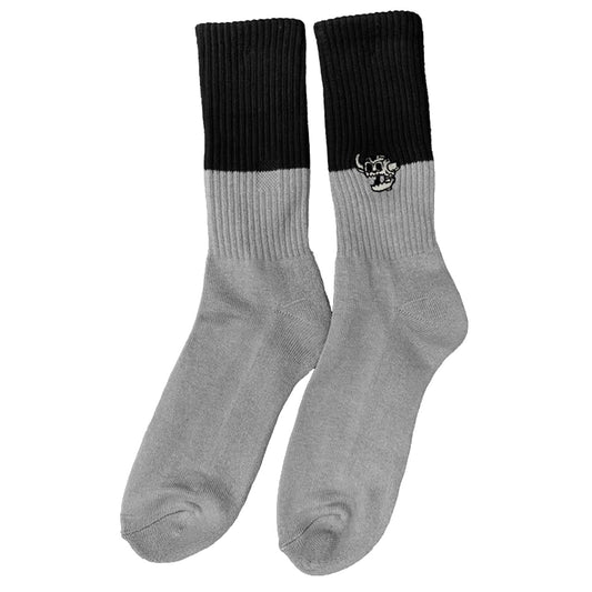 TOY MACHINE DEAD MONSTER SPLIT SOCK GREY 