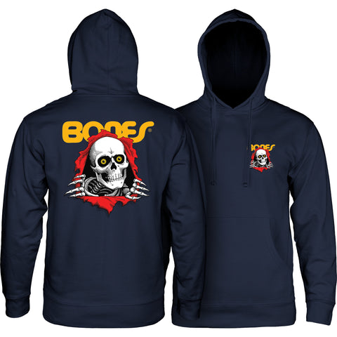 POWELL PERALTA RIPPER HOODED SWEATER NAVY