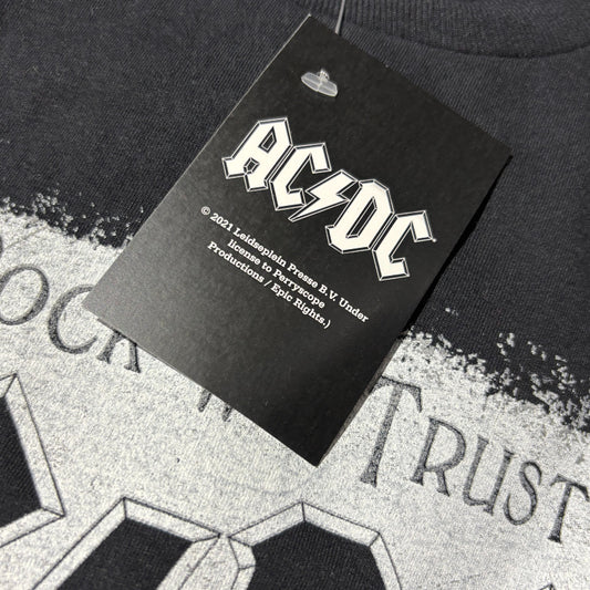 AC/DC IN ROCK WE TRUST T-SHIRT BLACK