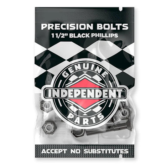 INDEPENDENT PRECISION BOLTS 1.5 INCH PHILLIPS HEAD BLACK