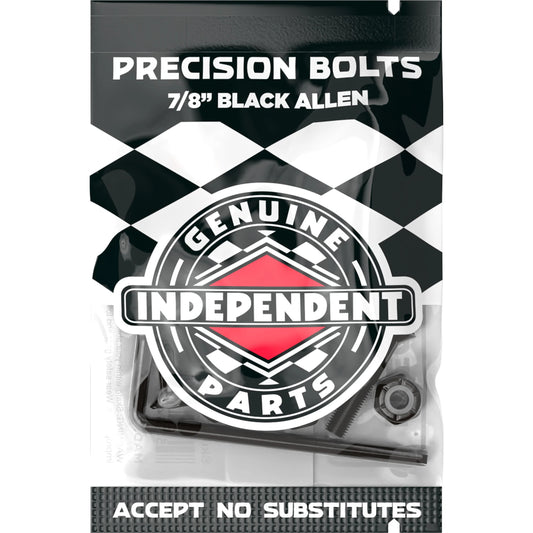 INDEPENDENT PRECISION BOLTS 7/8 ALLEN HEAD BLACK
