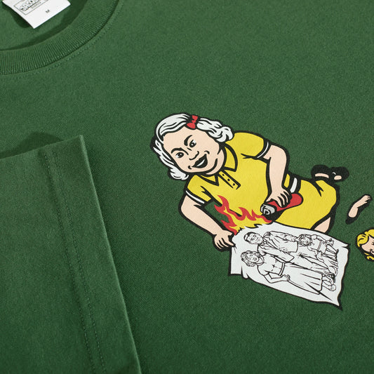 POLAR FAMILY AFFAIR T-SHIRT FOREST GREEN