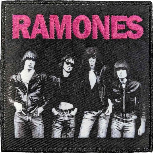 RAMONES BAND PHOTO PATCH
