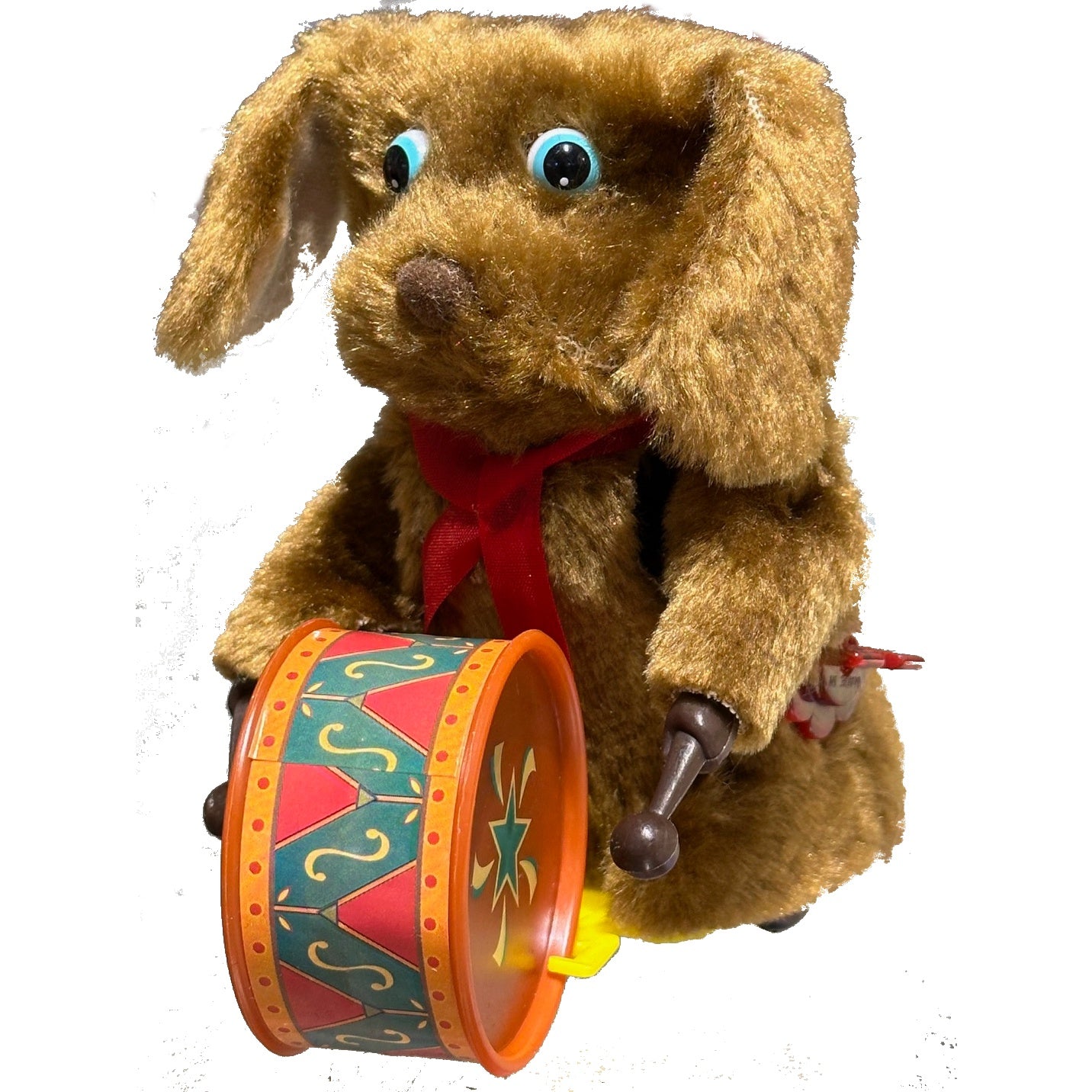 RUSS YESTERDAYS FAVORITES WIND UP DRUMMER DOG