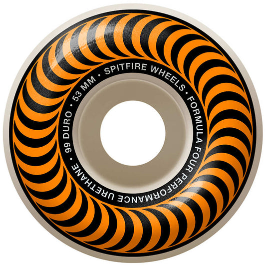 SPITFIRE FORMULA FOUR CLASSIC ORANGE 99D 53MM