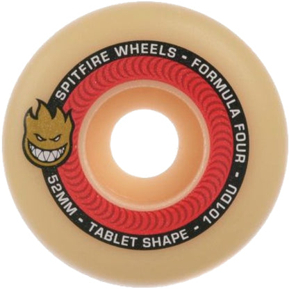 SPITFIRE FORMULA FOUR TABLETS NATURAL 101D 52MM
