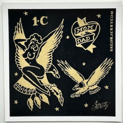 SAILOR JERRY STICKER FLASH 1C