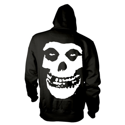 MISFITS FIEND SKULL HOODED SWEATER BLACK