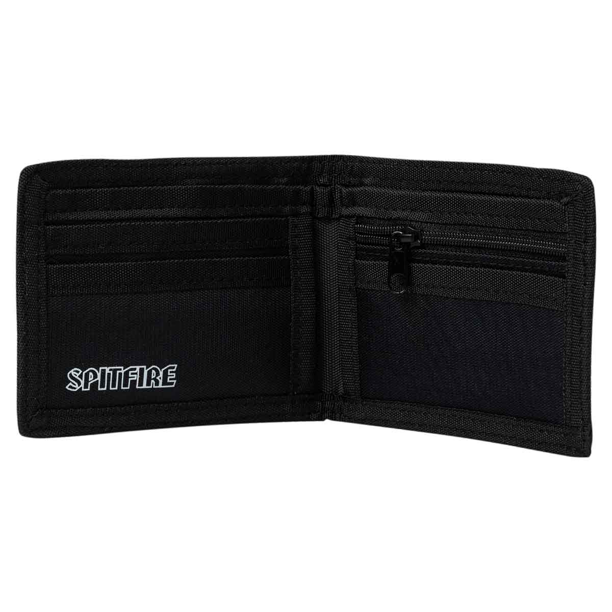 SPITFIRE YIN YANG BI-FOLD WALLET BLACK