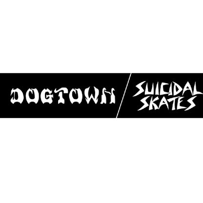 DOGTOWN CROSS LOGO WINDBREAKER JACKET BLACK