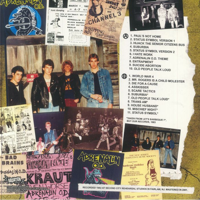 Adrenalin O.D.-Barbeque Years