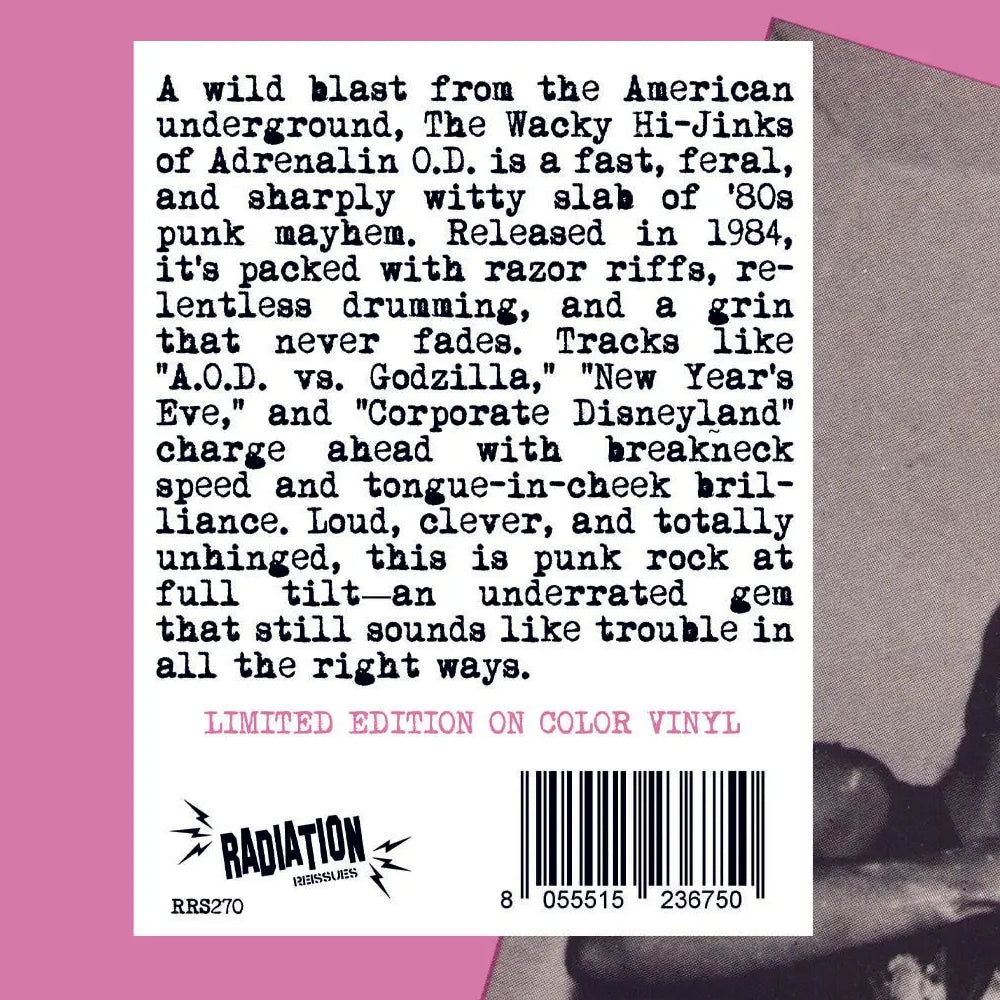 Adrenalin O.D.-Wacky Hi-Jinks Of Adrenalin O.D.