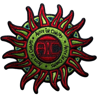 ALICE IN CHAINS SUN LOGO COLOUR PATCH