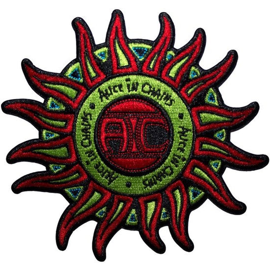 ALICE IN CHAINS SUN LOGO COLOUR PATCH