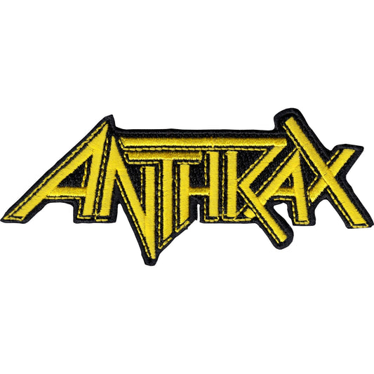 ANTHRAX YELLOW LOGO WOVEN PATCH
