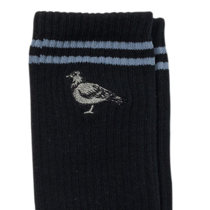 ANTI HERO BASIC PIGEON EMB SOCK BLACK/GREY