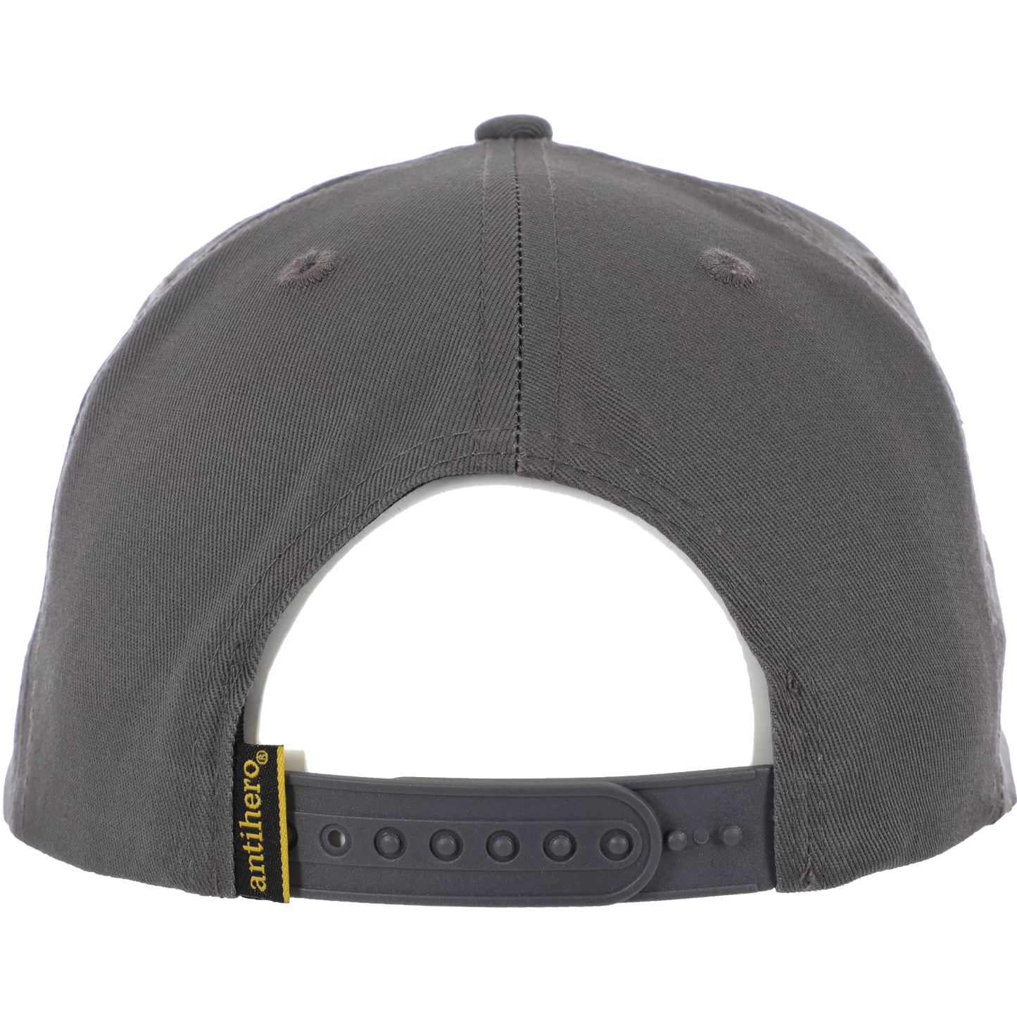 ANTI HERO BASIC PIGEON ROUND SNAPBACK CHARCOAL