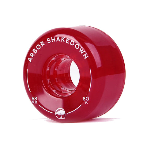 ARBOR SHAKEDOWN GHOST VINTAGE RED 80A 58MM