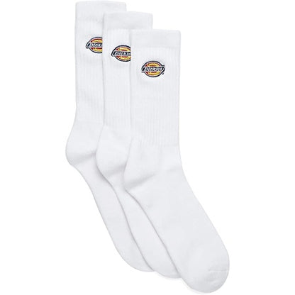 DICKIES VALLEY GROVE SOCKS WHITE 3-PACK