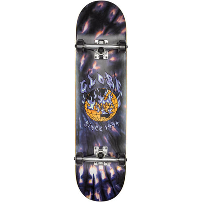 GLOBE ABLAZE COMPLETE BLACK DYE 8.0