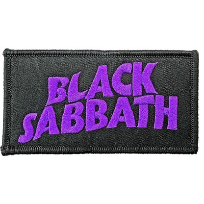 BLACK SABBATH WAVY LOGO PATCH