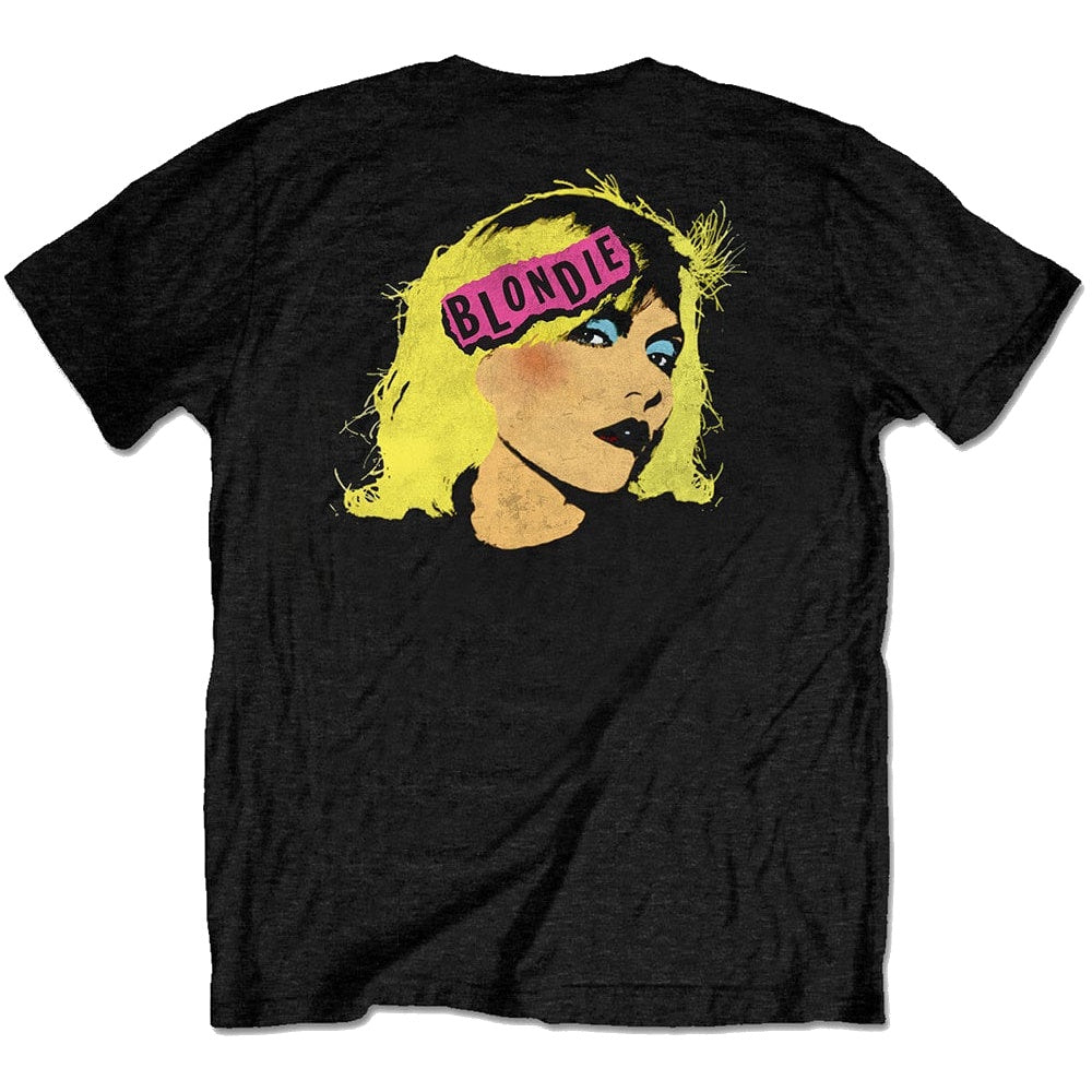 BLONDIE FRONT & BACK T-SHIRT BLACK