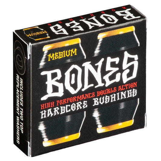 BONES HARDCORE BUSHINGS MEDIUM BLACK 91A