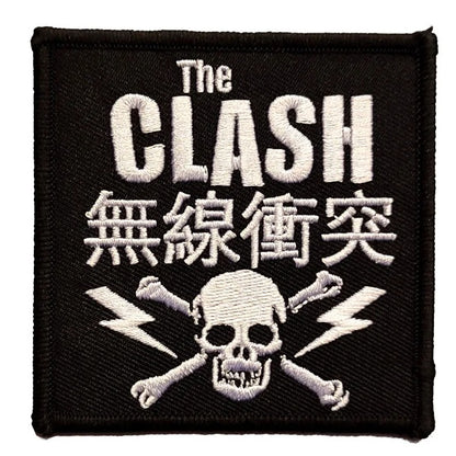 CLASH SKULL & CROSSBONES WOVEN PATCH