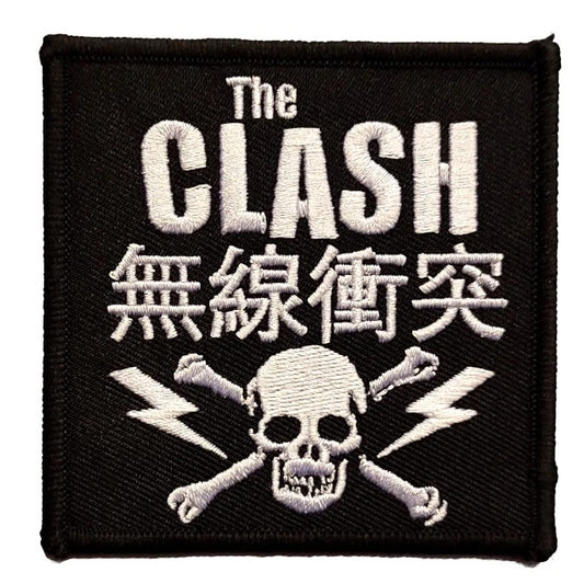 CLASH SKULL & CROSSBONES WOVEN PATCH