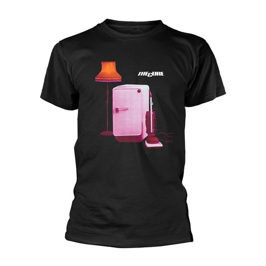 CURE THREE IMAGINARY BOYS T-SHIRT BLACK