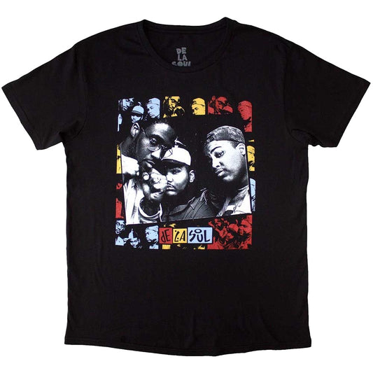 DE LA SOUL COLLAGE T-SHIRT BLACK